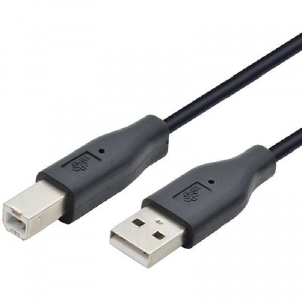 Kabl E-Green USB A - USB B M/M 3m Black