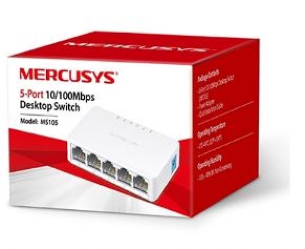Switch Mercusys MS105 5-port 10/100M