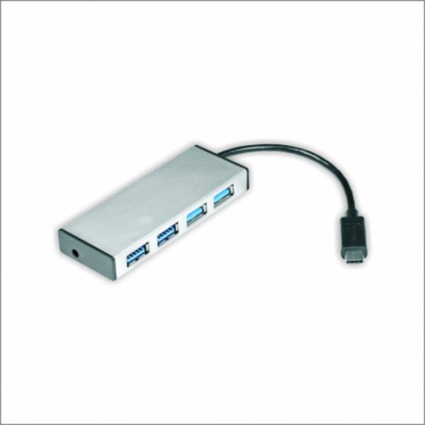 USB Wiretek HUB 4Port USB2.0 + AC Ispravljac