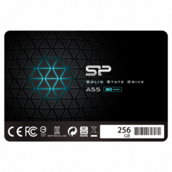 SSD 2.5'' SATA Silicon Power A55 256GB, SP256GBSS3A55S25