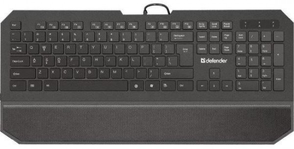 Tastatura Defender Oscar SM-600 Pro US USB, žična, crna