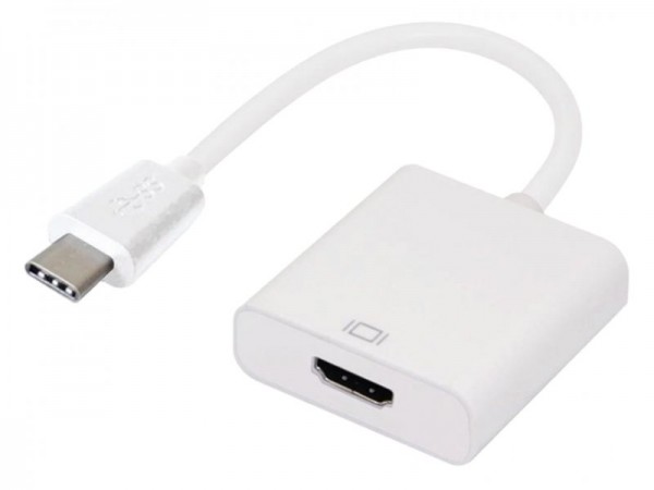 Adapter E-Green USB 3.1 tip C (M) - HDMI (F) beli