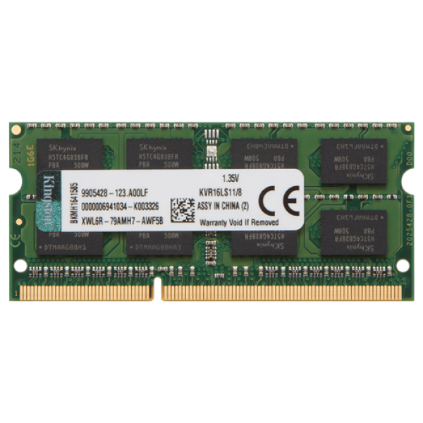 RAM SODIMM DDR3 Kingston 8GB KVR16LS11/8