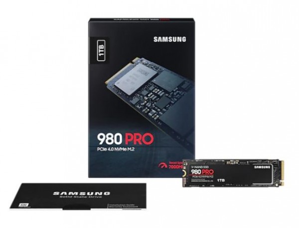 SSD M.2 NVMe Samsung 1TB 980 PRO 7000MBs/5000MBs, MZ-V8P1T0BW