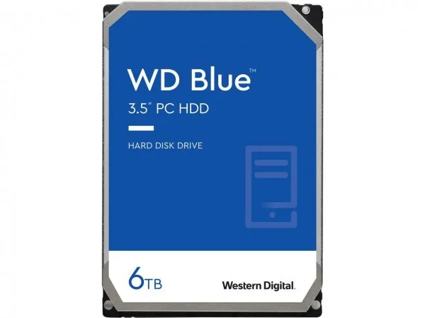 HDD WD 6TB WD60EZAZ Caviar Blue 5400RPM 256MB*
