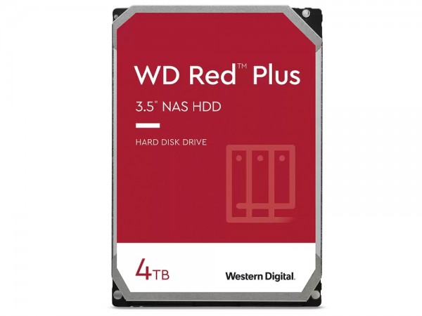 HDD WD 4TB WD40EFZX RED PLUS 5400RPM 128MB