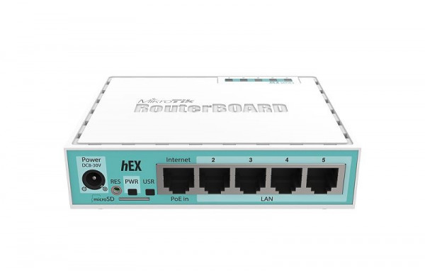 MikroTik RB750Gr3 hEX ruter sa 5 x Gigabit LAN / WAN portova 10/100/1000Mb/