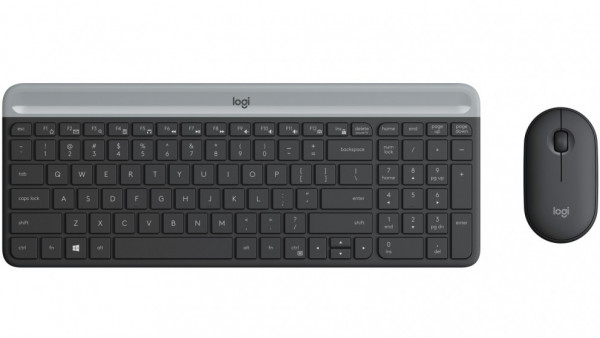 Tastatura + Mis Logitech MK470 US Slim Wireless
