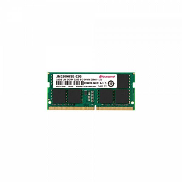RAM SODIMM TRANSCEND DDR4 8GB 3200MHz JM3200HSB-8G