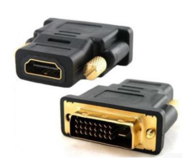 Adapter Linkom DVI (24+1) na HDMI (m/z) crni