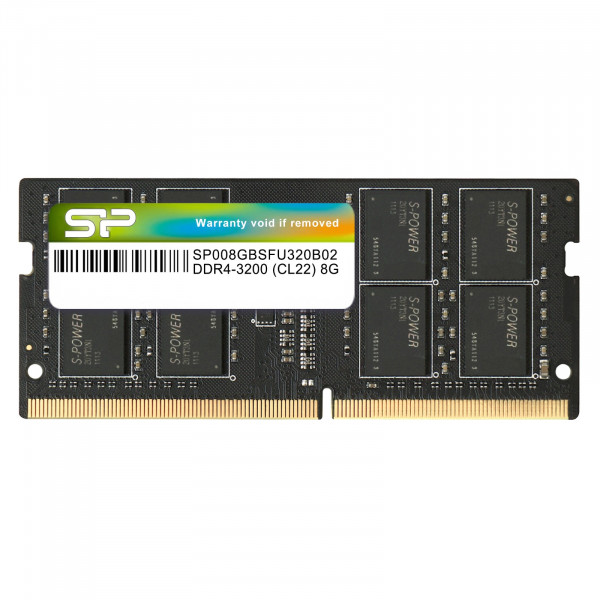 RAM SODIMM DDR4 8GB 3200MHz Silicon Power SP008GBSFU320X02