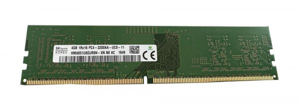 RAM DIMM DDR4 SK Hynix 4GB 3200MHz HMA851U6DJR6N-XN Bulk