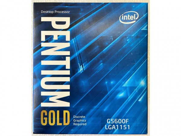 CPU s1151 Intel Pentium Gold G5600F 3.9GHz