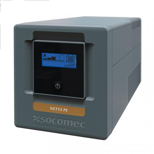 UPS Socomec NeTYS PE 1000VA/600W 230V 50/60Hz/AVR/STEPWAVE/RJ45/USB