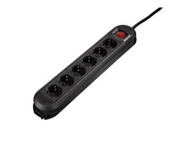 Kabl surge Hama 47885 sa 6 utičnica i prekidačem 1,5m