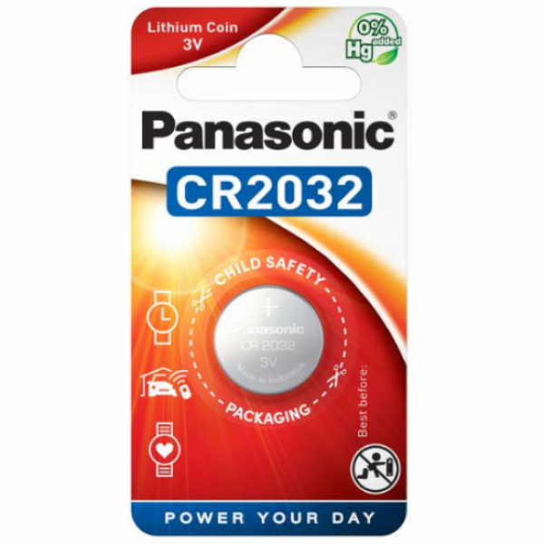 Baterija Panasonic CR2032 Litijum