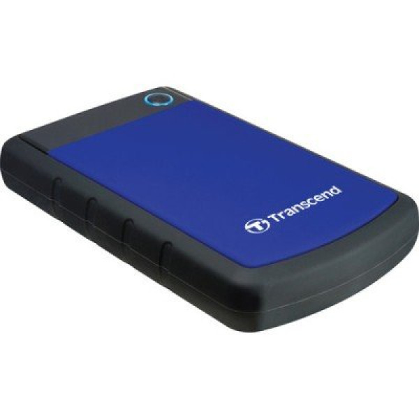 HDD E2.5'' Transcend 2TB USB 3.0 TS2TSJ25H3B Anti-shock Black/Blue