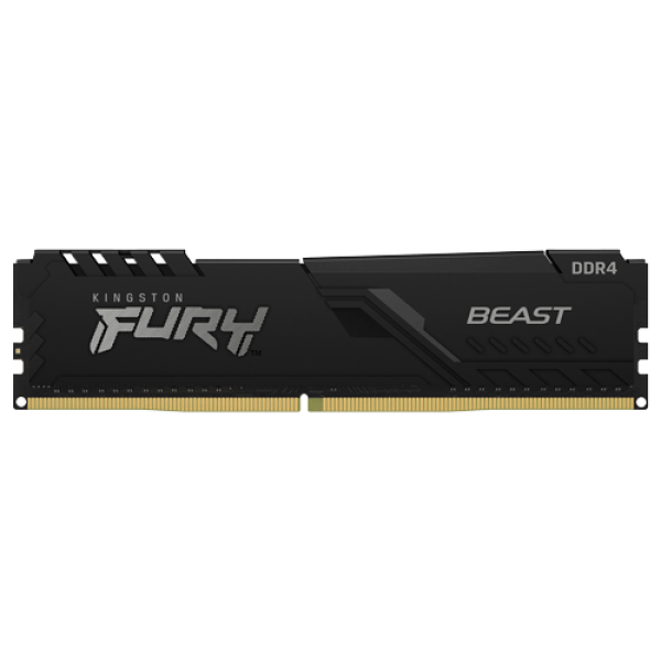 RAM DDR4 8GB 3200MHz Kingston Fury Beast Black KF432C16BB/8