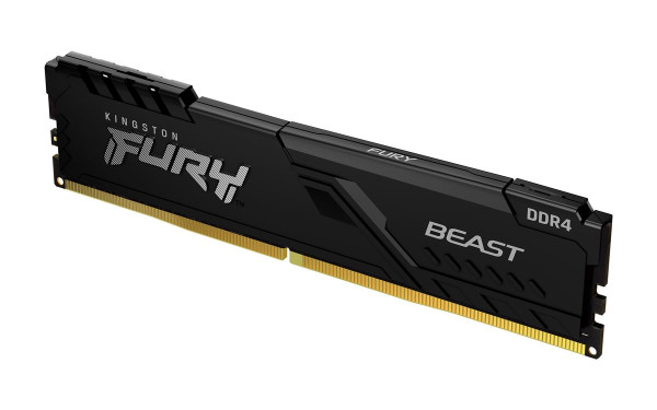 RAM DDR4 16GB 3200MHz Kingston Fury Beast Black KF432C16BB1/16