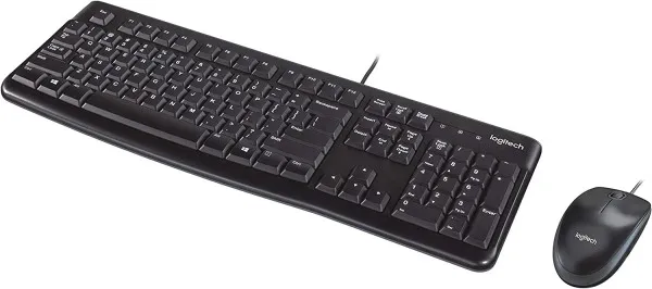 Tastatura+Miš žični set Logitech Desktop MK120 US crna 920-002562