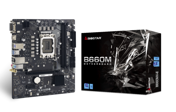 MB s1700 Biostar B660MX-E 2xDDR4/M.2/HDMI/VGA/DVI