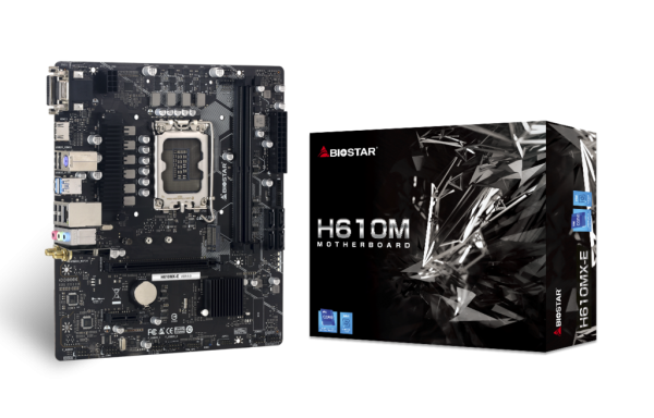 MB s1700 Biostar H610MX-E 2xDDR4/M.2/HDMI/VGA/DVI
