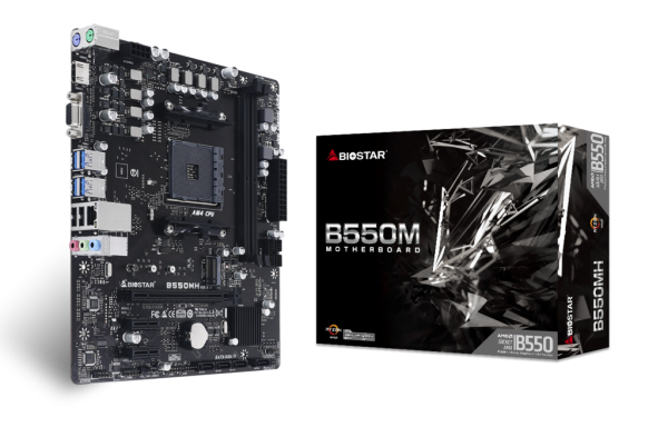 MB AM4 Biostar B550MH 2xDDR4/M.2/HDMI/VGA