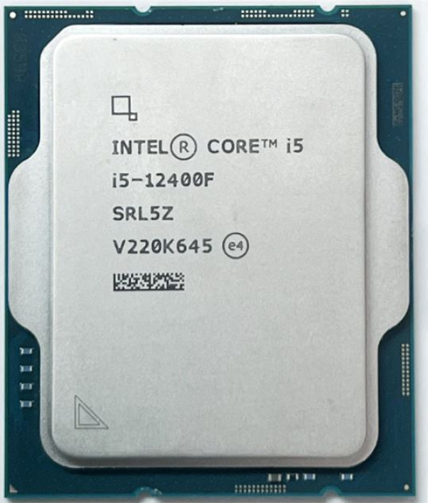 CPU s1700 INTEL Core i5-12400F 6-cores 2.5GHz Tray
