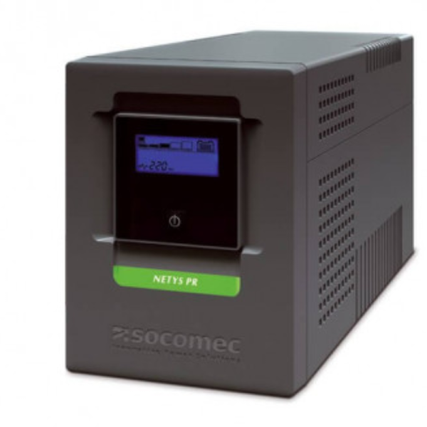 UPS Socomec NeTYS PR-MT 1500A/1050W 230V 50/60Hz/AVR/STEPWAVE/RJ45/USB