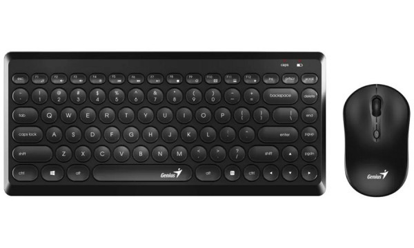 Tastatura+Mis Genius LuxMate Q8000 Wireless, crna