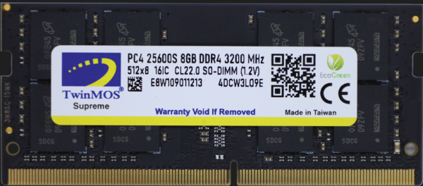 RAM SODIMM DDR4 4GB 3200MHz TwinMOS MDD44GB3200N