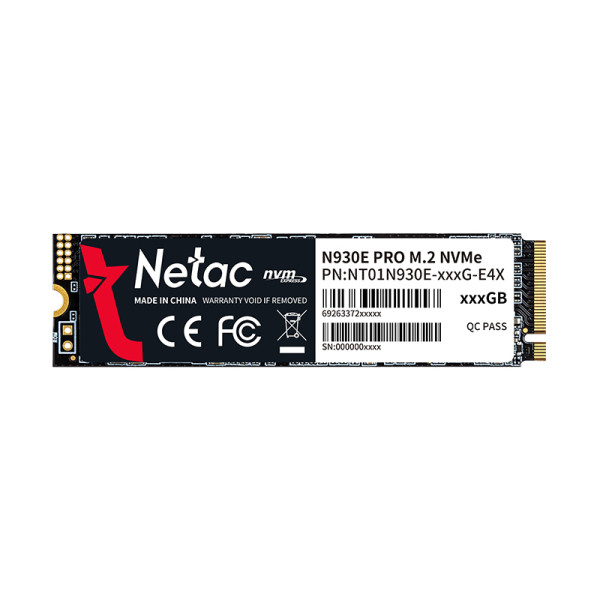 SSD M.2 NVMe 256GB Netac N930E Pro 2040MBs/1270MBs NT01N930E-256G-E4X