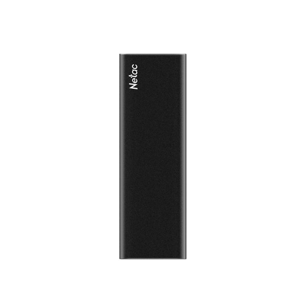 Externi SSD 500GB Netac Z SLIM Black USB3.2 Gen2 Type-C, NT01ZSLIM-500G-32BK