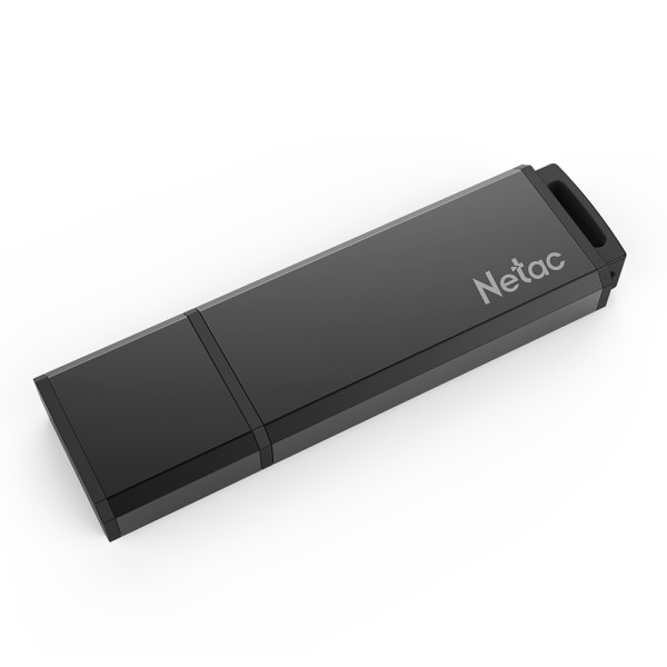 Flash Drive Netac 128GB U351 USB2.0 Aluminium NT03U351N-128G-20BK