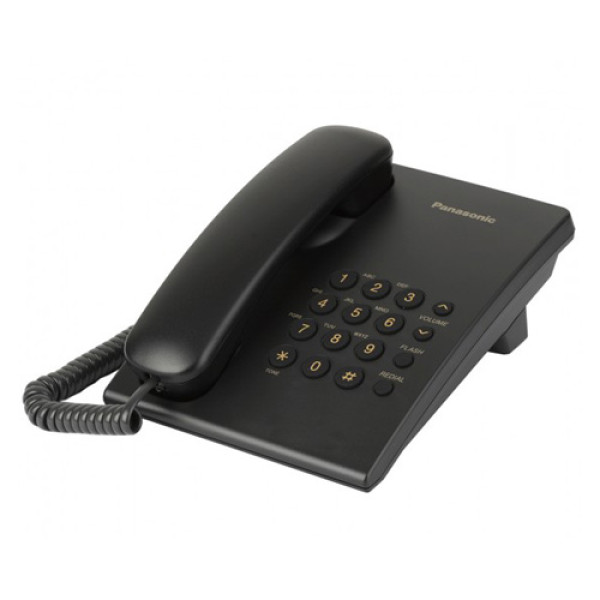 Telefon fiksni žični Panasonic KX-TS500FXB