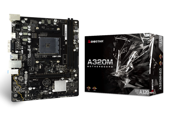 MB AM4 Biostar A320MH 2.0 2xDDR4/HDMI/VGA