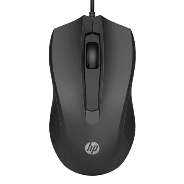 Miš HP 100 6VY96AA USB, crni