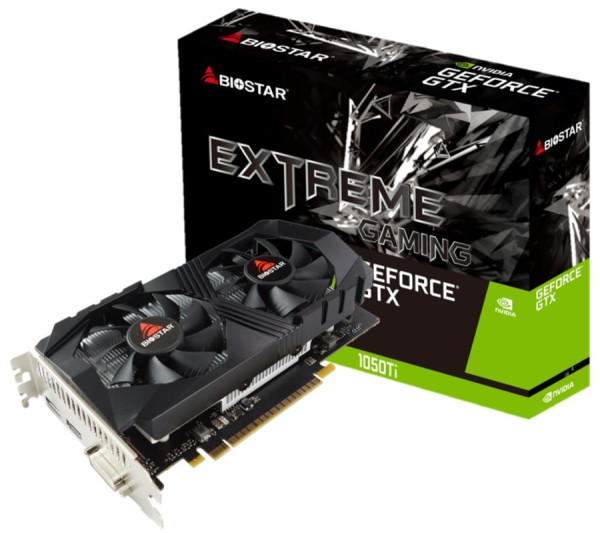 SVGA Biostar Geforce GTX1050-Ti 4GB GDDR5, VN1055TF41