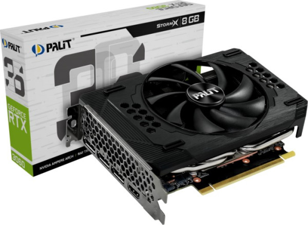 SVGA GeForce Palit RTX3060 StormX 8GB GDDR6, NE63060019P1-190AF