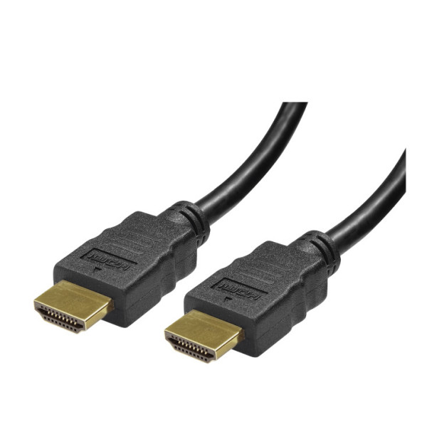 Kabl AVI HDMI V2.0 4K pozlaćen M/M 1,5m Black