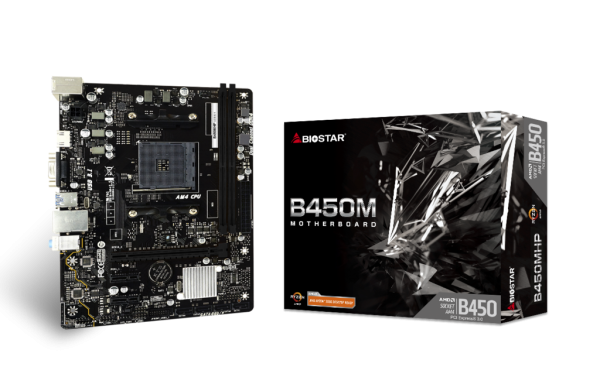 MB AM4 Biostar B450MHP 2xDDR4/HDMI/VGA