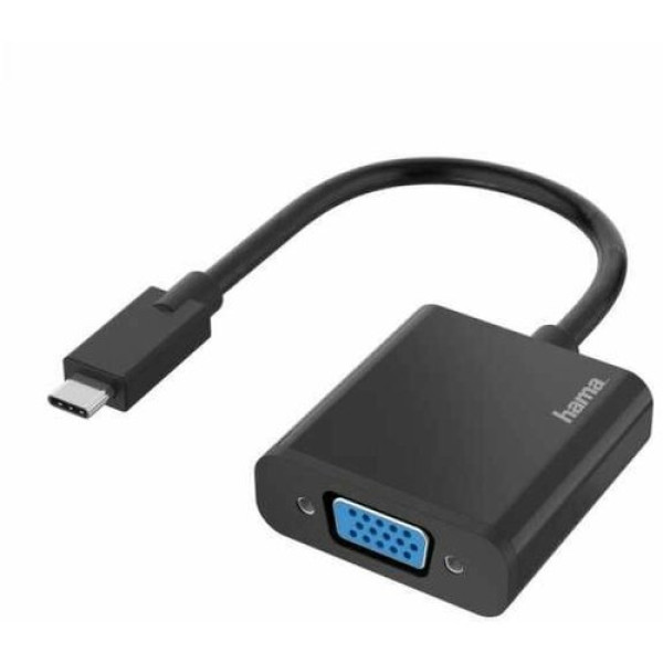 Adapter Hama USB-C/M - VGA/F