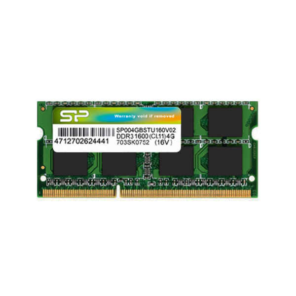 RAM SODIMM DDR3 8GB 1600MHz Silicon Power SP008GBSTU160N02