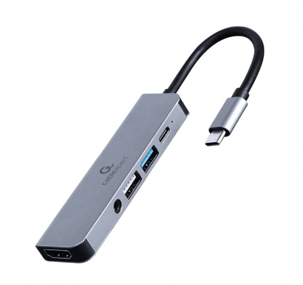 Docking station Cablexpert A-CM-COMBO5-02 USB-C - HDMI/2xUSB/PD/Audio
