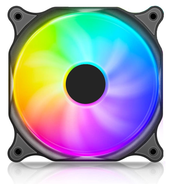 Case fan 120x120 Raidmax RGB, OSI-120RGB bulk