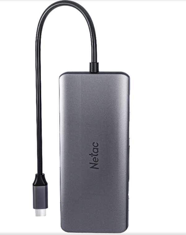 Docking station Netac WF15 USB-C/2xUSB-A 3.0/2xUSB-A 2.0/HDMI/VGA NT08WF15-30GR