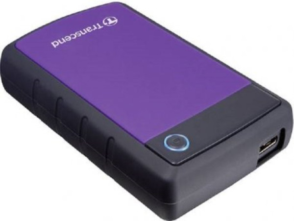 HDD E2.5'' Transcend 4TB USB 3.0 TS4TSJ25H3P Anti-shock Black/Purple
