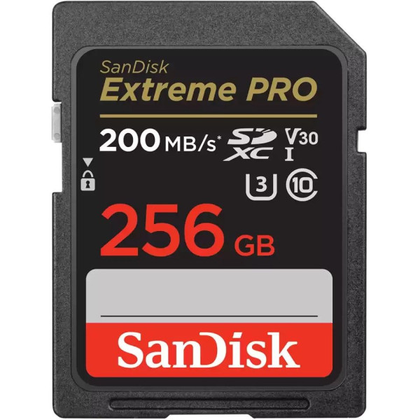 SDXC SanDisk 256GB Extreme PRO, SDSDXXD-256G-GN4IN