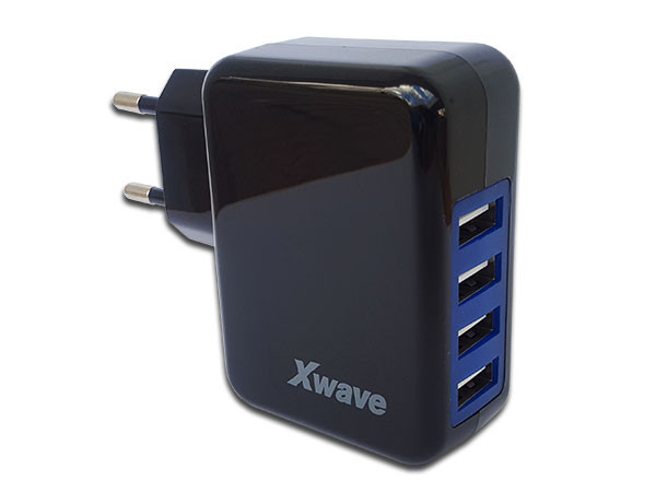 Strujni adapter punjac X WAVE H44 4 x USB, 5V/4A