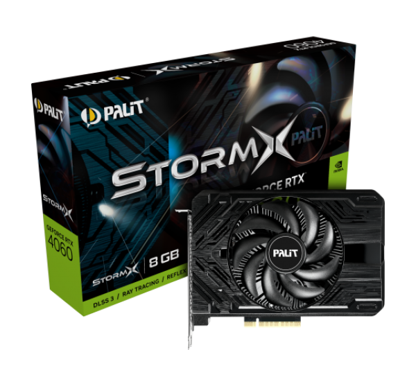 SVGA Palit Geforce RTX4060 StormX 8GB GDDR6 128bit, NE64060019P1-1070F